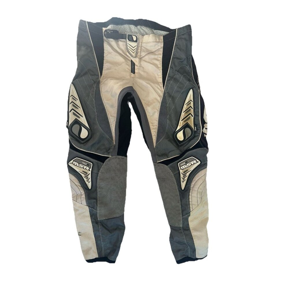 MSR RG2 Motocross Pants Men’s Size 36 Large Gray/Black Off-Road